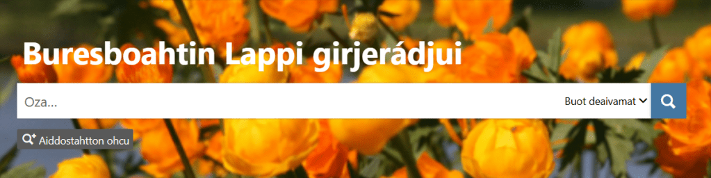 Buresboahtin Lappi girjerádjui